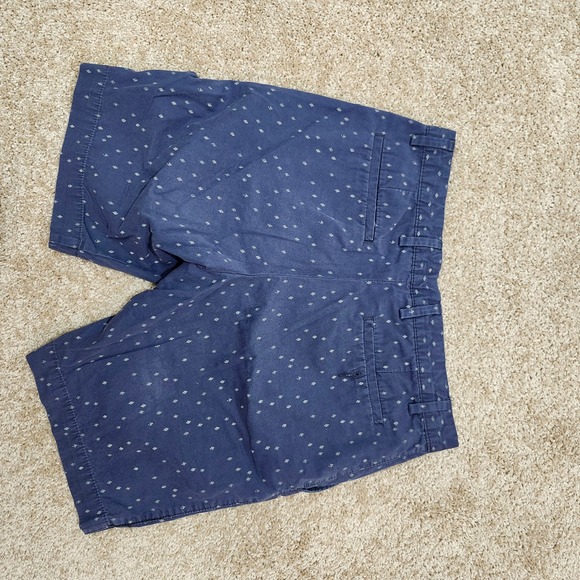Banana Republic Shorts Diamond Print Casual‎ Chino Shorts Size 30 - Picture 5 of 6